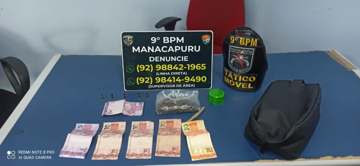 Sete homens ligados ao tráfico de drogas são presos em Manaus e no interior