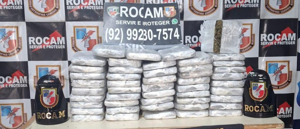 Drogas avaliadas em R$ 200 mil são apreendidas no porto de Coari