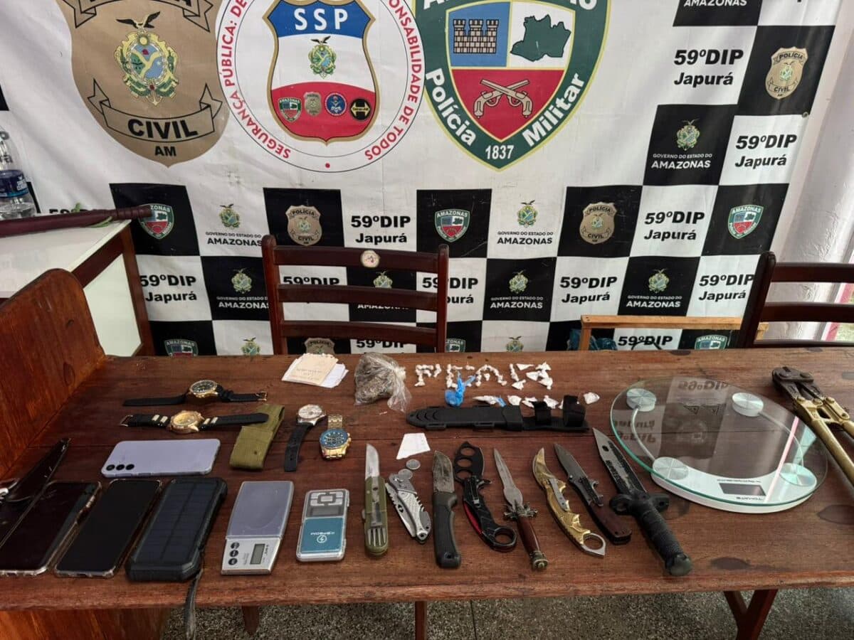 Suspeito é preso com celular roubado em Japurá