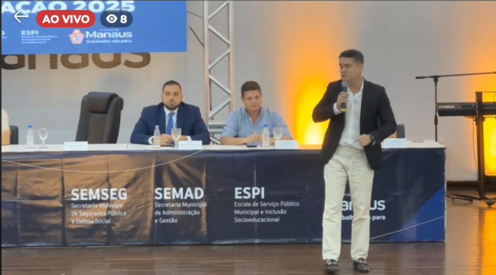 David Almeida anuncia novo concurso da Guarda Municipal com 590 vagas em 2026