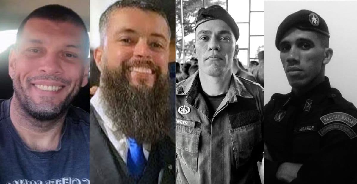 Saiba quem são os policiais mortos em megaoperação contra o CV no RJ