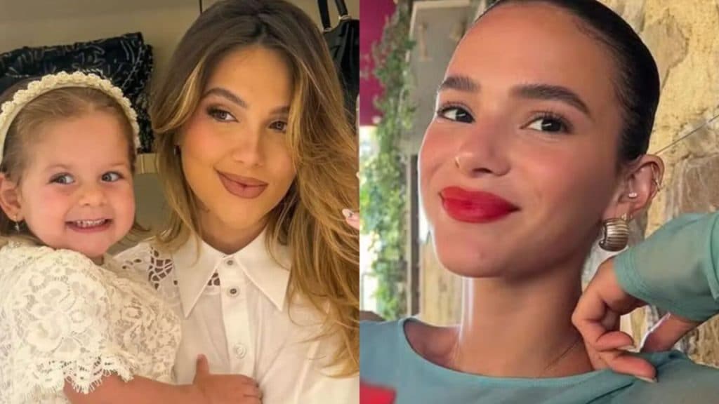 Bruna Marquezine se derrete por filha de Virgínia: “Perfeita”
