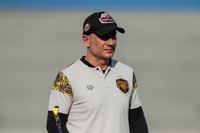 Márcio Zanardi não é mais técnico do Amazonas FC; veja comunicado do time