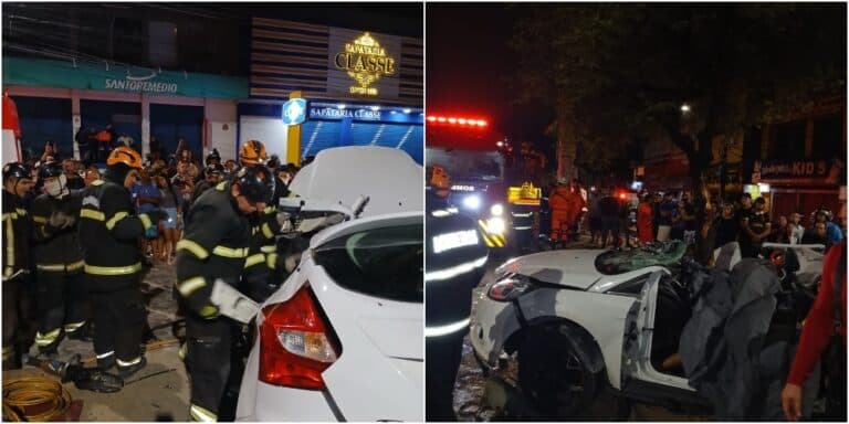 VÍDEO: Acidente na Avenida Autaz Mirim deixa 2 mortos