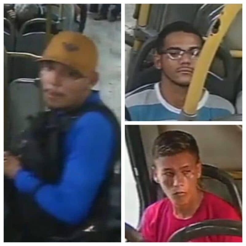 Cinco homens são procurados suspeitos de roubo a ônibus 560 em Manaus