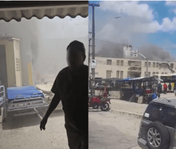 VÍDEO: fogo atinge hospital em Fortaleza e bebês são retirados em incubadoras