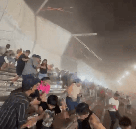 VÍDEO: Arquibancada desaba durante Stock Car em Cuiabá