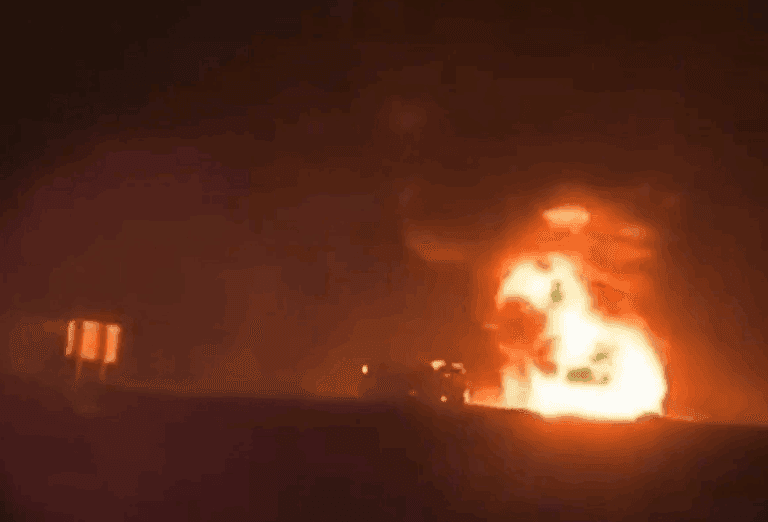 VÍDEO: Ônibus com indianos pega fogo e deixa 45 mortos na Arábia Saudita