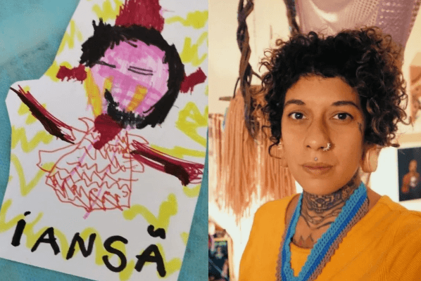 Autora se manifesta sobre reação de pai a desenho de orixá feito por aluna de 4 anos