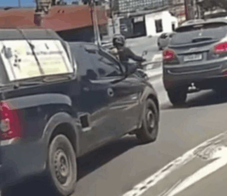 Vídeo registra colisão entre duas motos na zona sul de São Paulo