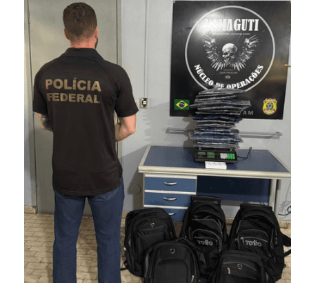 Colombianos são presos com mais de 20 kg de cocaína no Aeroporto de Tabatinga