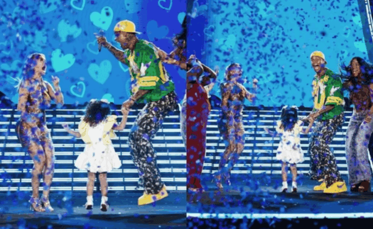 Lore Improta e Léo Santana revelam sexo do segundo filho durante show