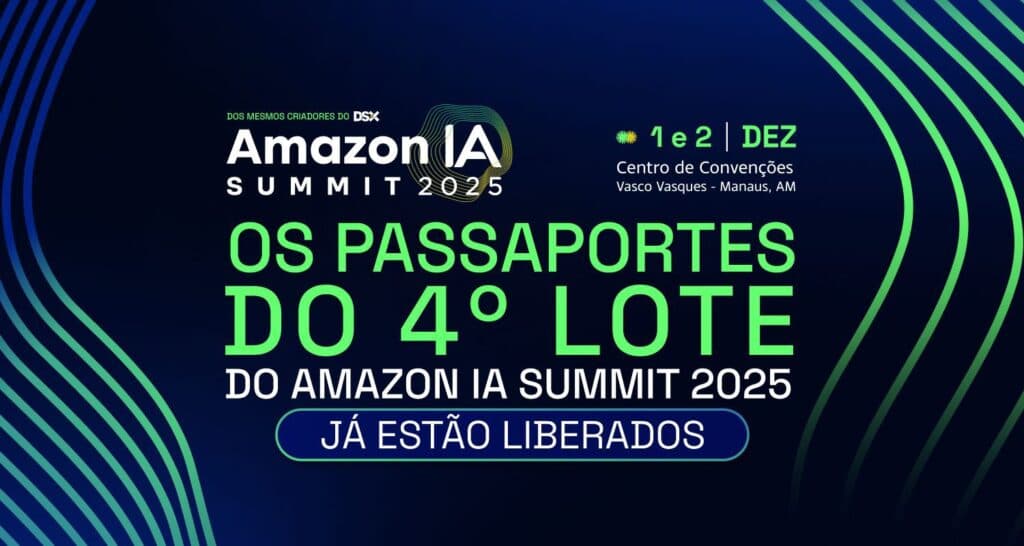 Amazon IA Summit 2025: Evento que promete ser divisor de águas para empresários entra no 4º lote de passaportes