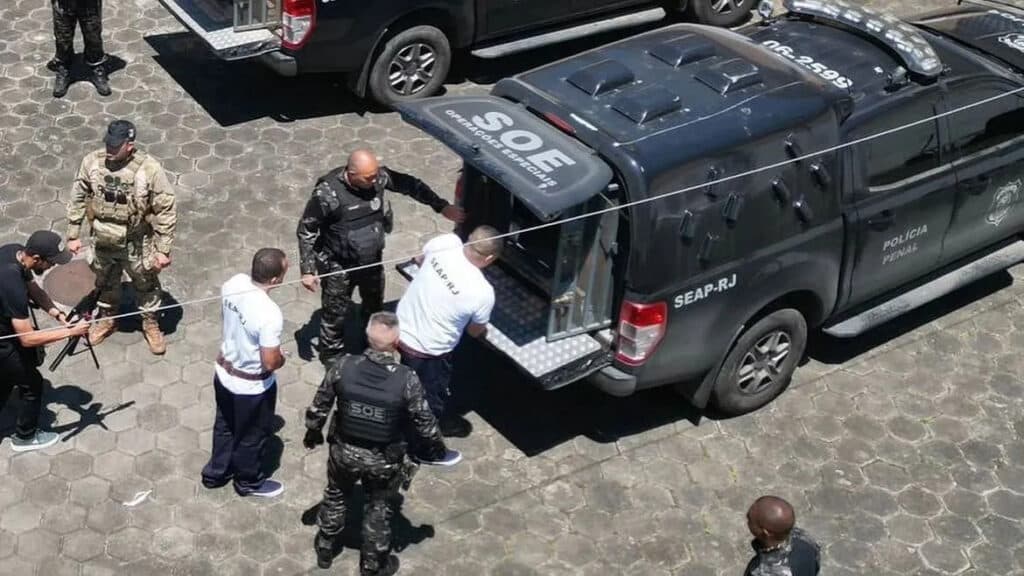 Sete líderes do CV são transferidos para o mesmo presídio de Fernandinho Beira-Mar