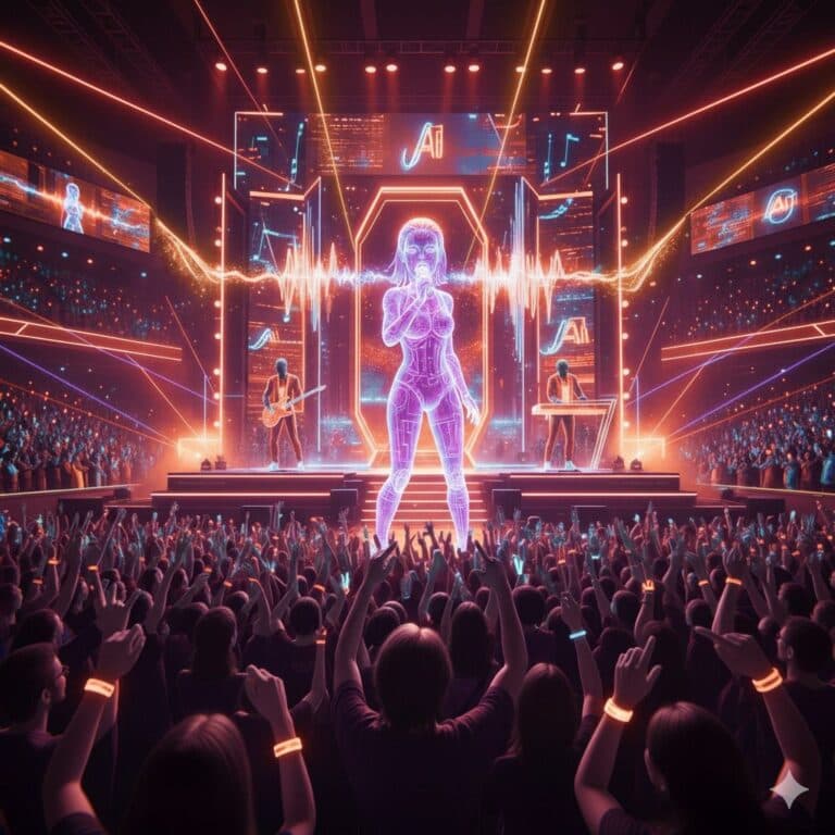 Quando a IA canta: artistas digitais dominam as paradas musicais