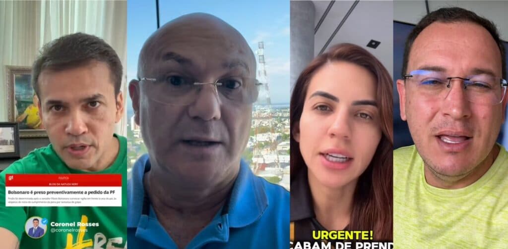 Parlamentares do AM reagem à prisão de Jair Bolsonaro e publicam críticas nas redes sociais