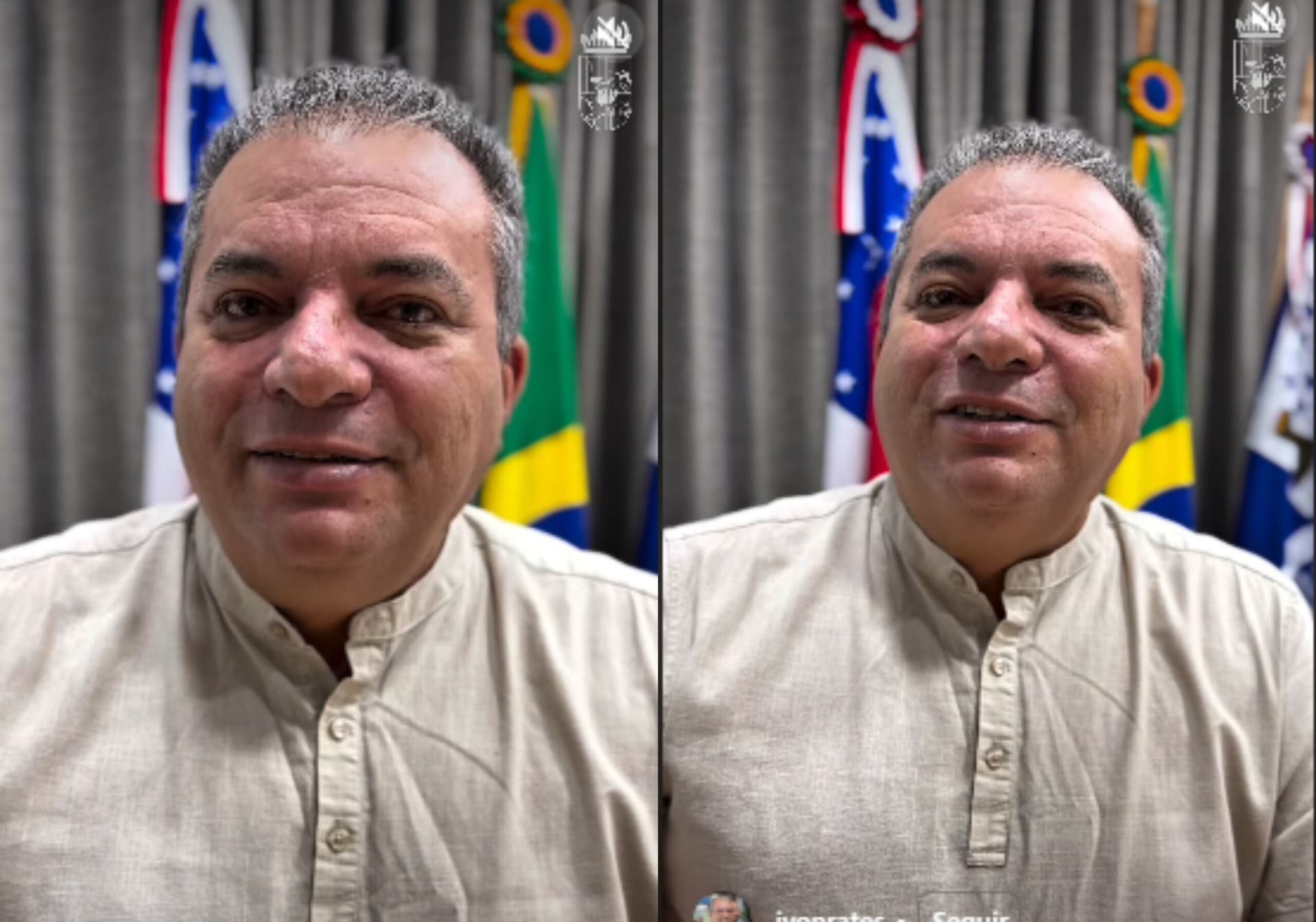 Prefeito de Envira, Ivon Rates, promete estabilizar energia em até oito dias