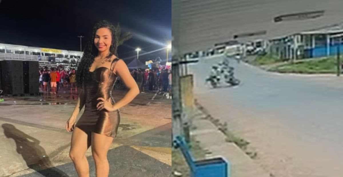 Veja momento que motocicletas colidem e jovem morre no interior do AM