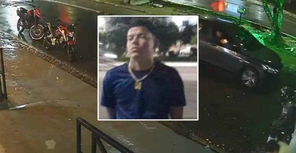 Vídeo mostra pistoleiros executando jovem frente a tabacaria de Manaus