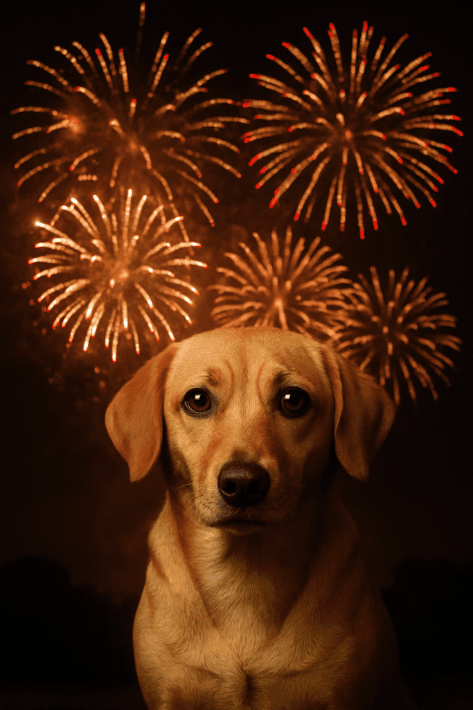 Como proteger os pets dos fogos de artifício nas festas de fim de ano