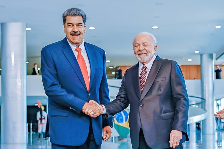 Nicolás Maduro agradece à Lula por pedidos de paz em meio a tensão com Trump