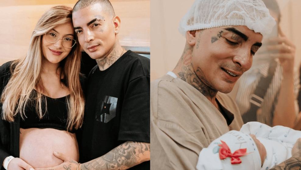 Mc Guimê comemora nascimento da primeira filha: ‘Nossa promessa’