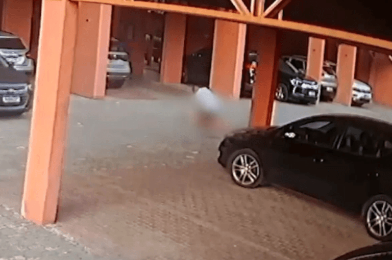 Marido tentou reanimar mulher após queda do 10º andar