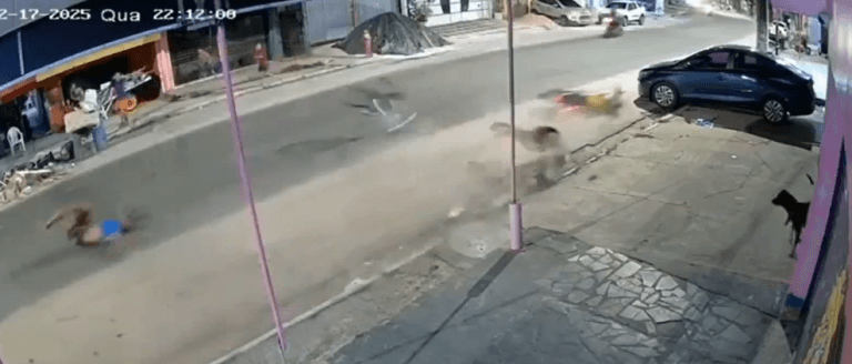 Em Belém, ciclista morre após ser atingido por moto em racha