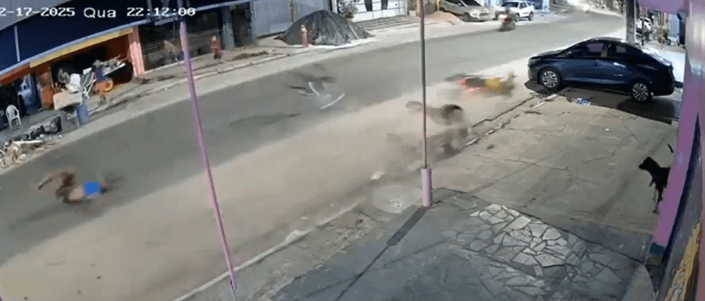 Racha ilegal de motocicletas termina com morte de ciclista em Belém