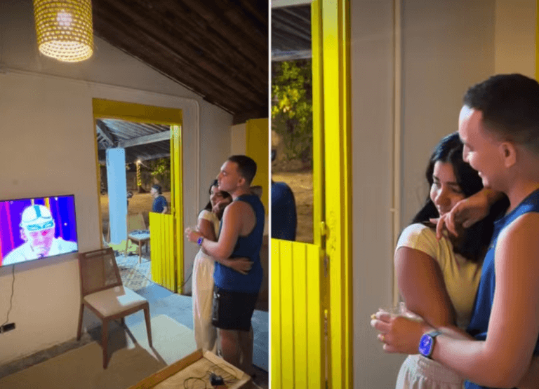 João Gomes se emociona ao rever dueto com Roberto Carlos em especial de Natal