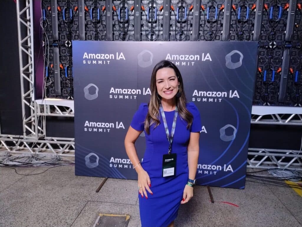 Amazon IA Summit 2025: pequenas e médias empresas não podem perder a onda da IA, adverte Emília Chagas