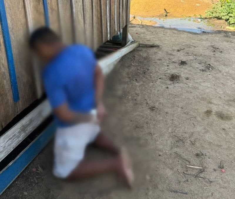 VÍDEO: Suspeito de matar rival a pauladas é preso em Manacapuru