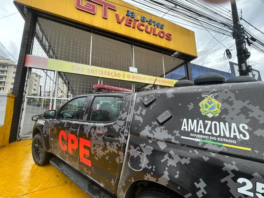 Tentativa de assalto à concessionária termina com quatro suspeitos presos em Manaus
