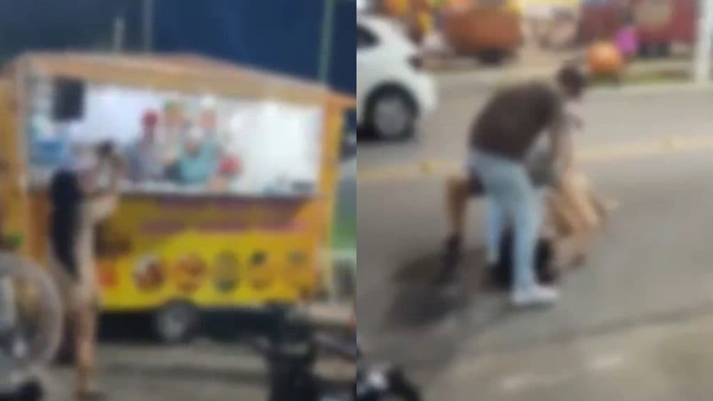 Vendedora usa colher de pau durante briga com cliente em trailer no ES