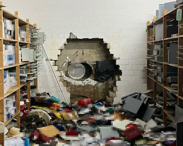 Ladrões usam furadeira e roubam 30 milhões de euros de banco na Alemanha