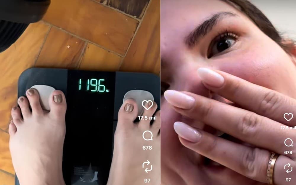 Thais Carla celebra novo peso após bariátrica: “A última vez foi aos 16 anos”