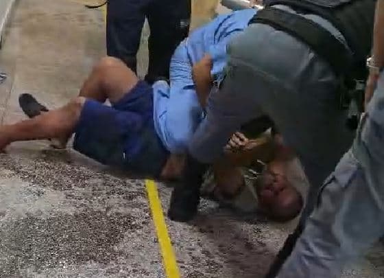 VÍDEO: Homem tenta atear fogo no próprio corpo dentro de hospital em Manaus