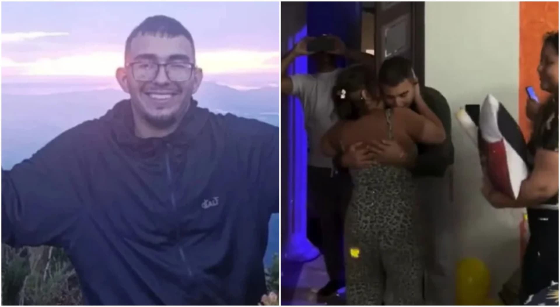 VÍDEO: Jovem desaparecido no Pico Paraná retorna para casa e é recebido com festa