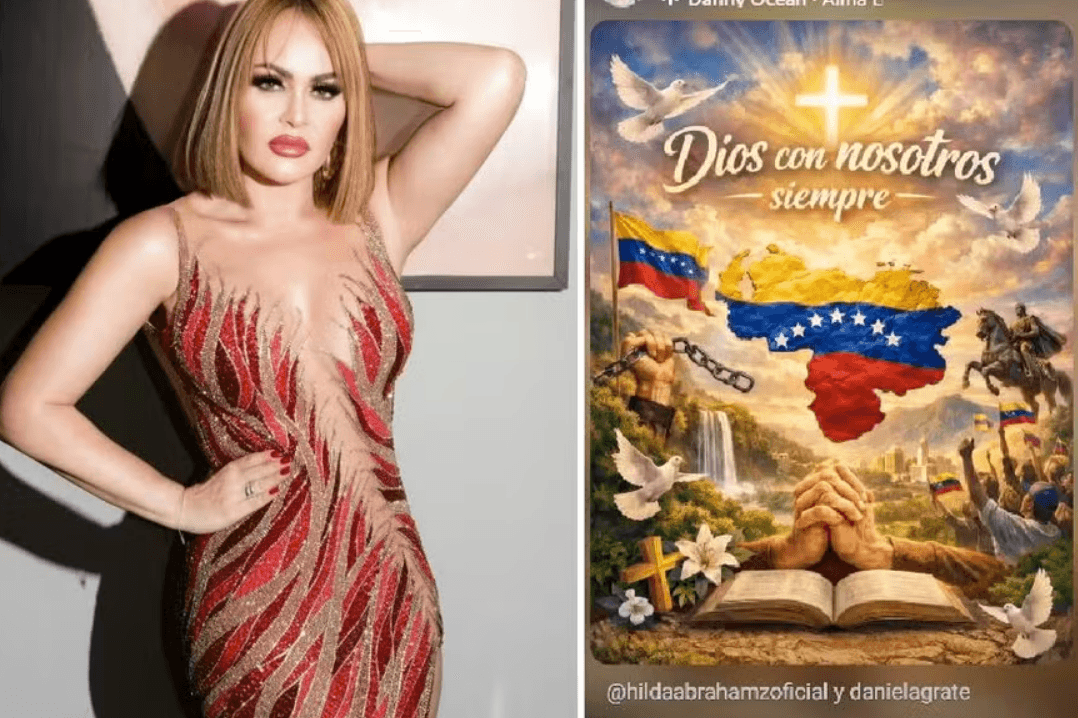 Gaby Spanic comemora prisão de Nicolás Maduro após intervenção dos EUA