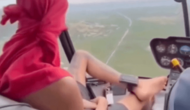 Oruam exibe tornozeleira em helicóptero e vídeo gera críticas nas redes