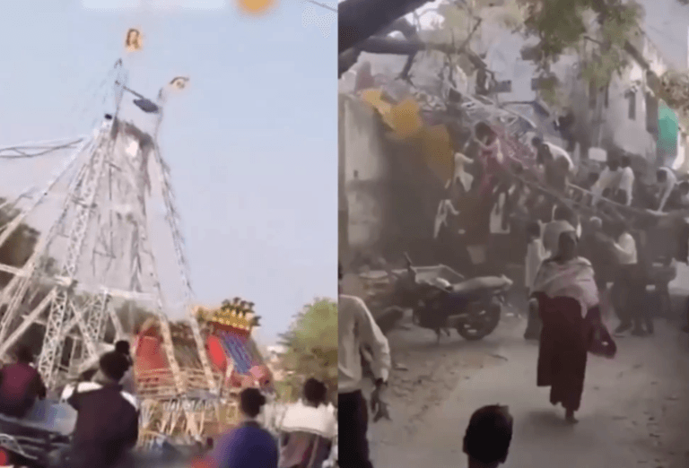 Brinquedo de parque quebra e deixa 14 crianças feridas na Índia