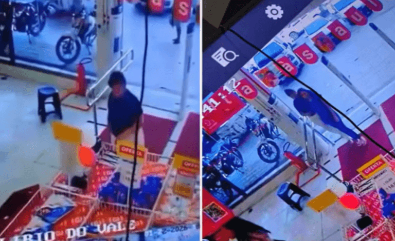 Mulheres são flagradas furtando TV em loja de Manaus