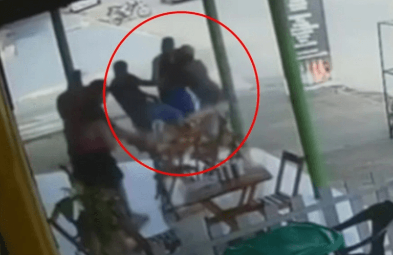 Homem agride a companheira e é espancado em Goiânia