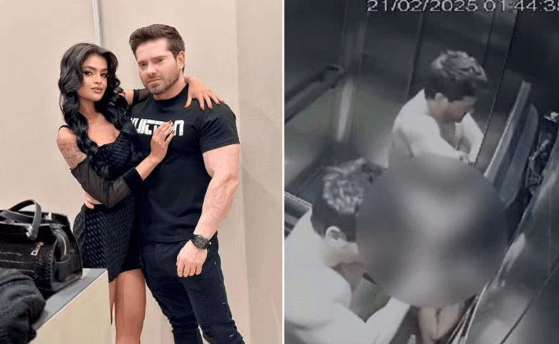 Influenciadora desmaia após ser sufocada pelo namorado em elevador em Goiânia