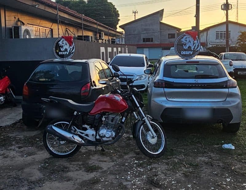 Amazonas registra aumento de 86,2% na recuperação de veículos furtados ou roubados