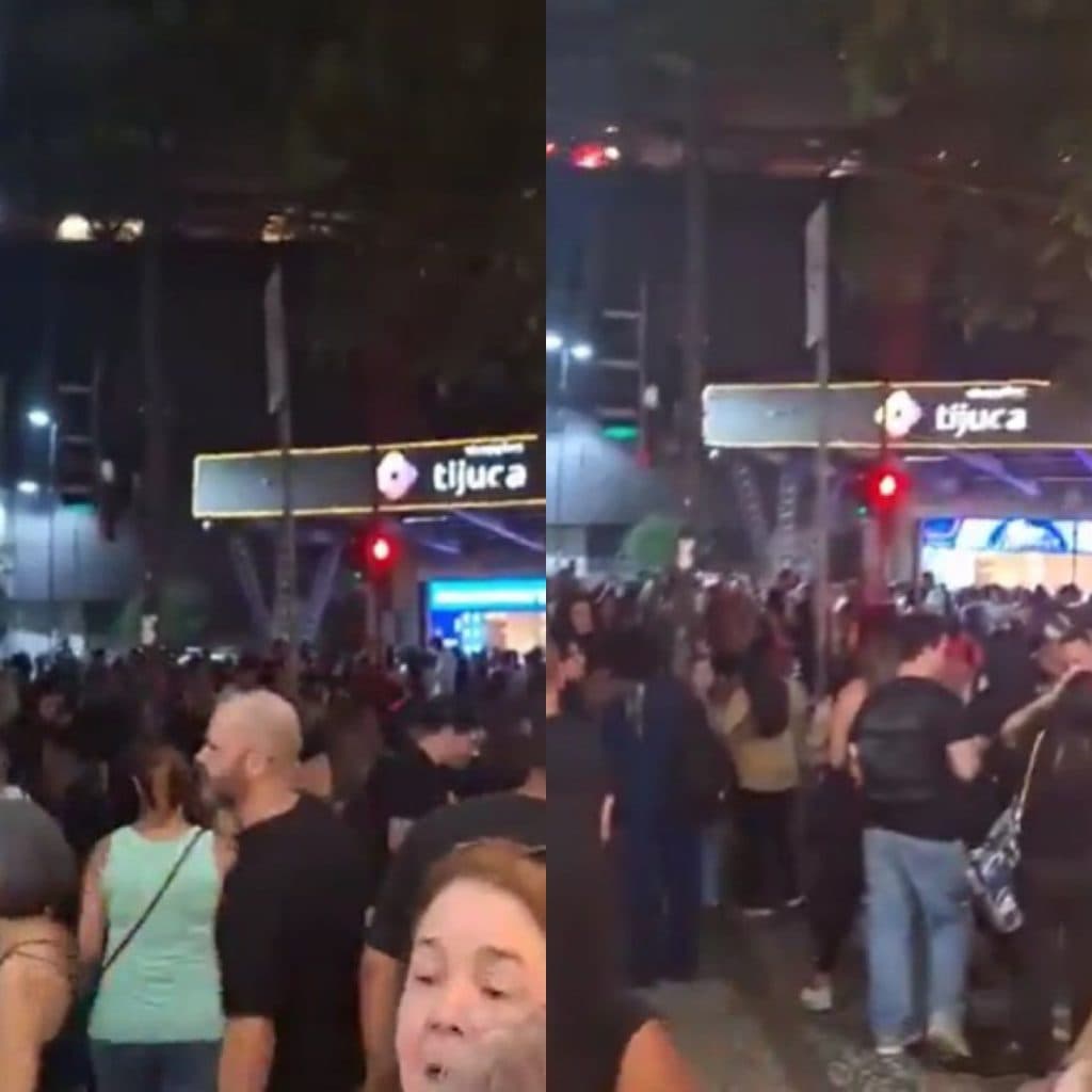 VÍDEOS: Incêndio provoca evacuação de lojas e clientes no Shopping Tijuca
