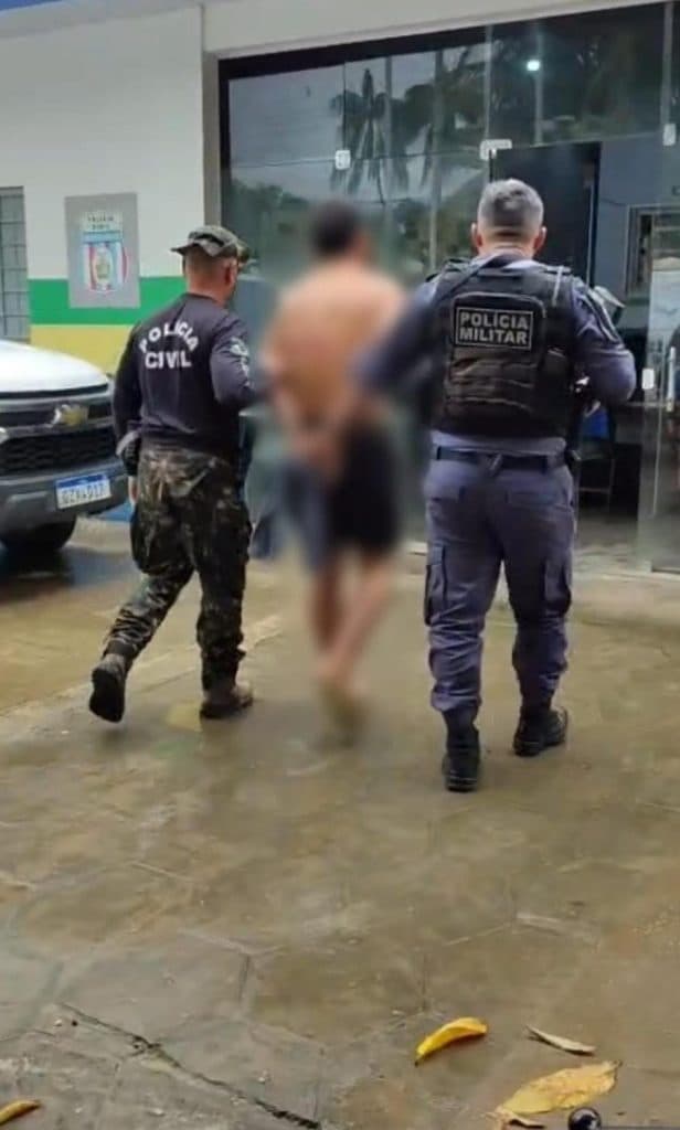 Suspeito de agredir criança de 11 anos a pauladas no rosto é preso em Carauari