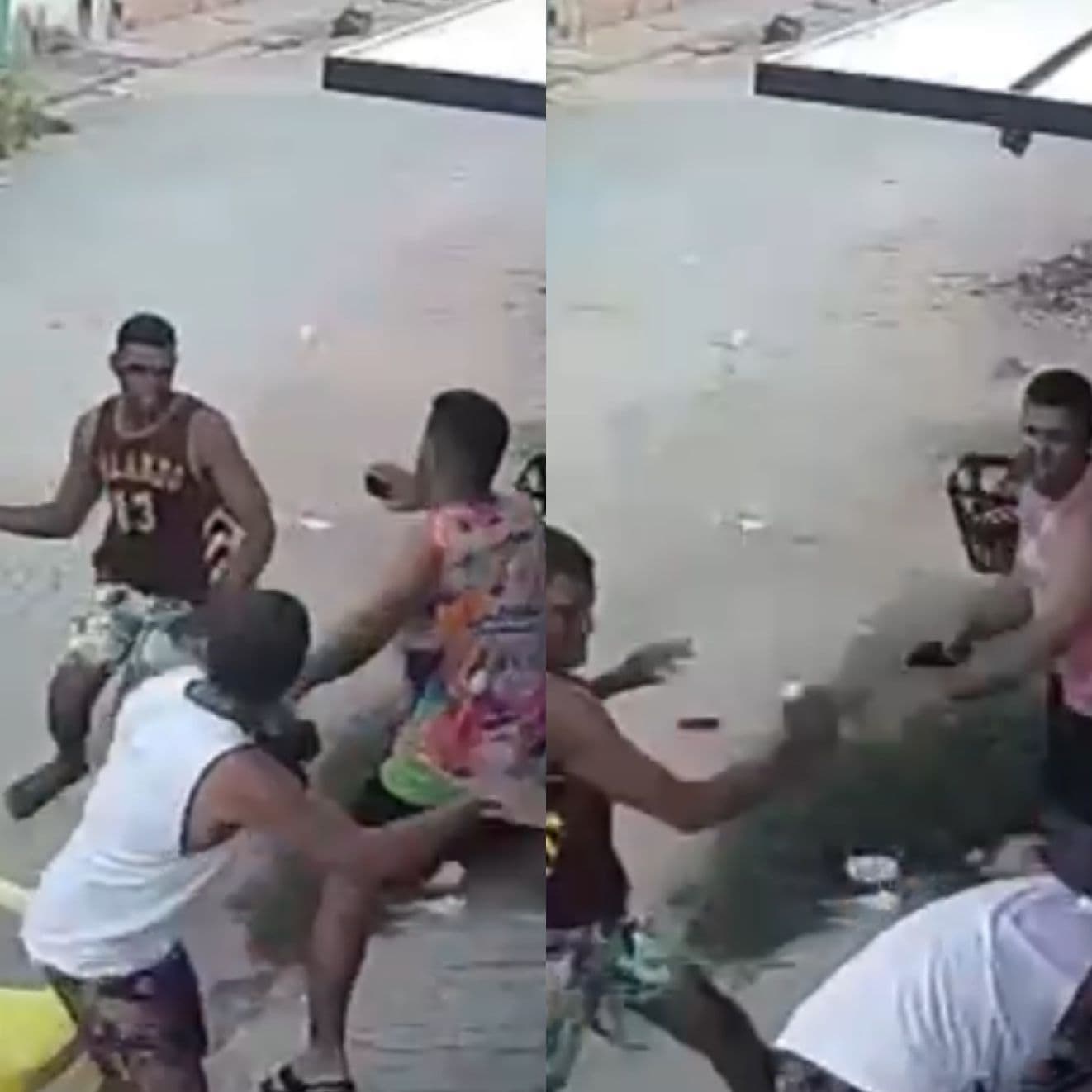 Morador é atacado a facadas enquanto estava sentado na porta de casa na BA