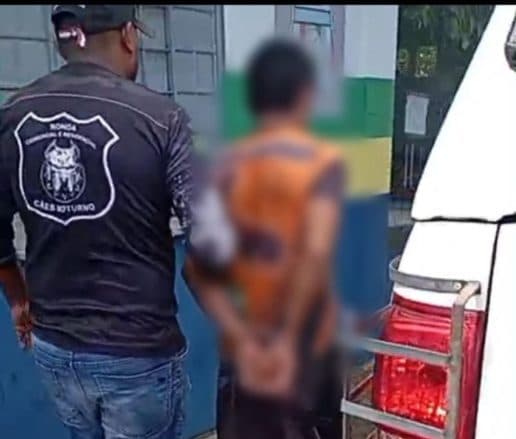 Homem é preso por ameaçar ex e irmãs dela com terçado em Carauari
