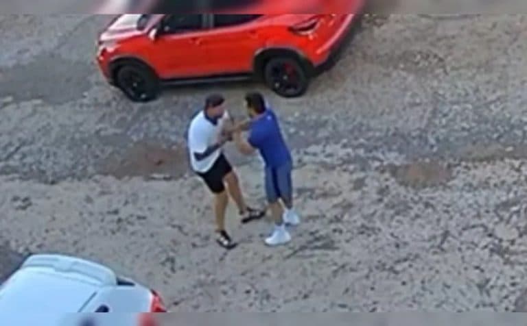 VÍDEO: Homem é esfaqueado, perseguido e morto em academia; suspeito é preso por policial